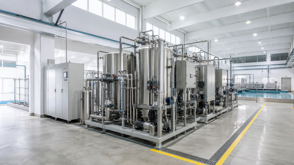 Hệ thống xử lý nước thải cho ngành xi mạ và điện tử